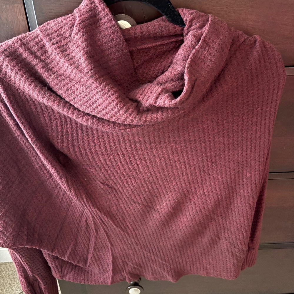 Size S Heimious Cowl Neck Top
